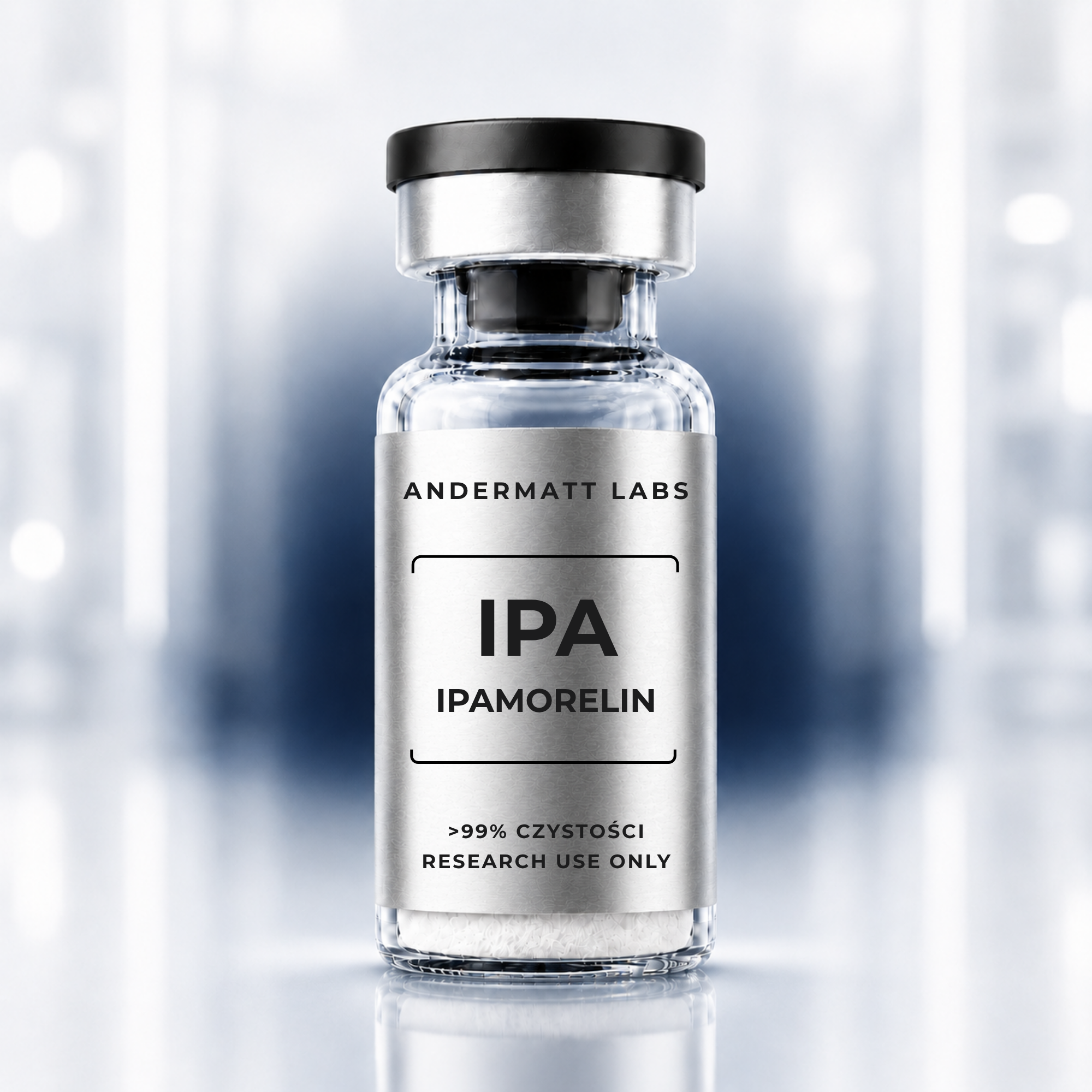 Ipamorelina 5 mg liofilizowany peptyd badawczy w fiolce